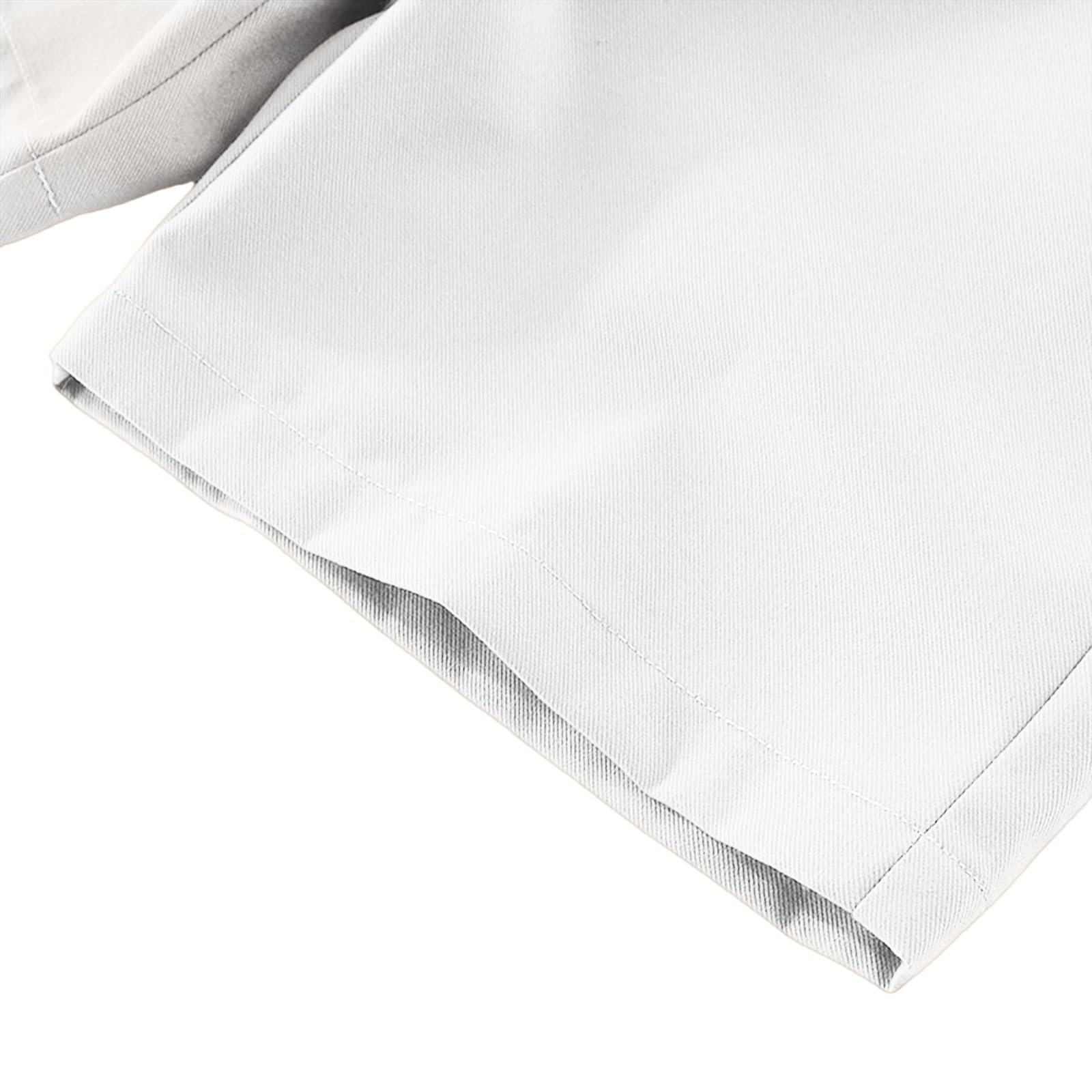 Boys Uniform Shorts Kids Flat Front Twill Dress Shorts with Pocket Teen Boys Dry Fit Chino Bermuda Performance School Short — view 3