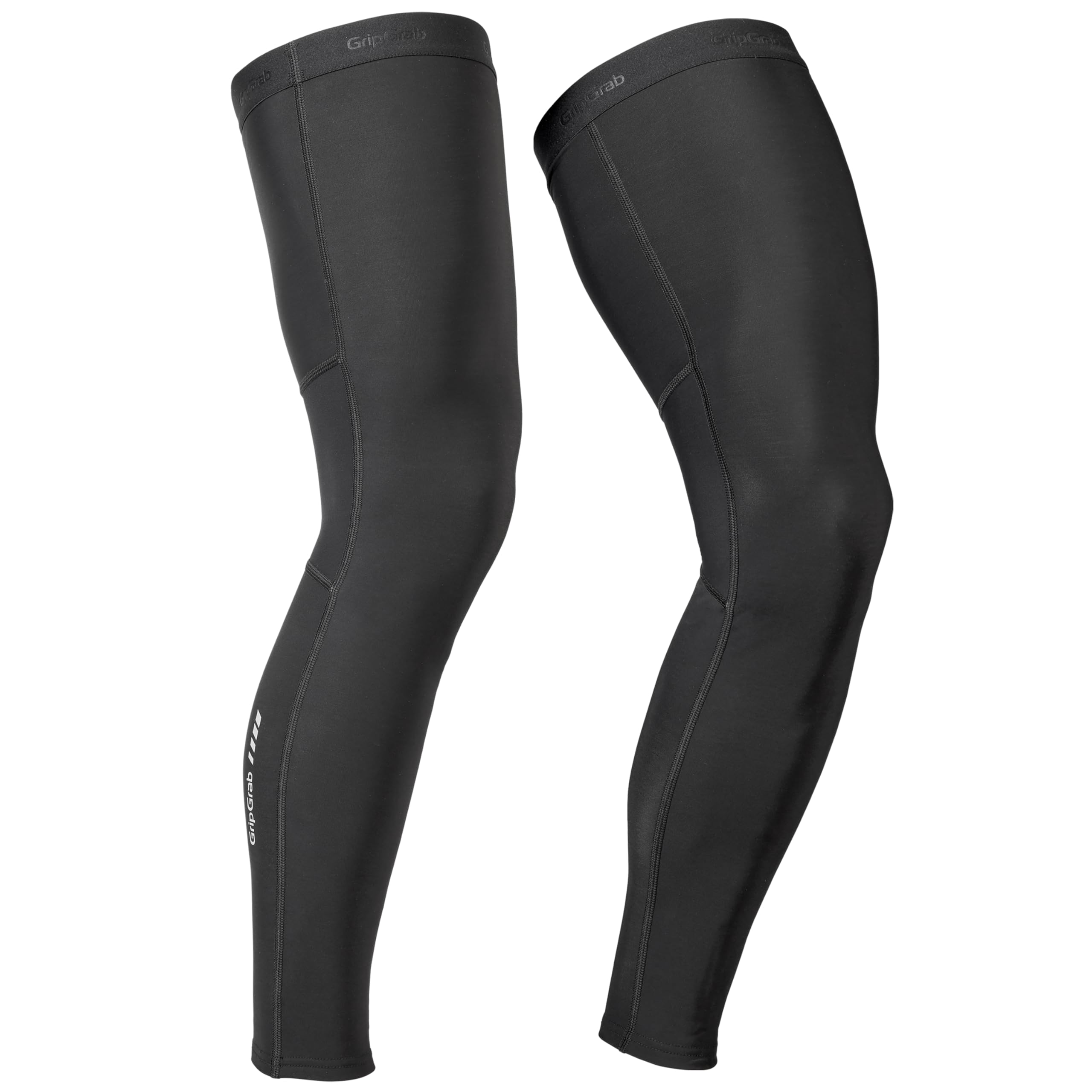 GripGrab PACR Winter Cycling Leg Warmers Thermal Cold Weather Road Gravel Mountain Bike Leg Sleeves Warm Fleece Anti-Slip