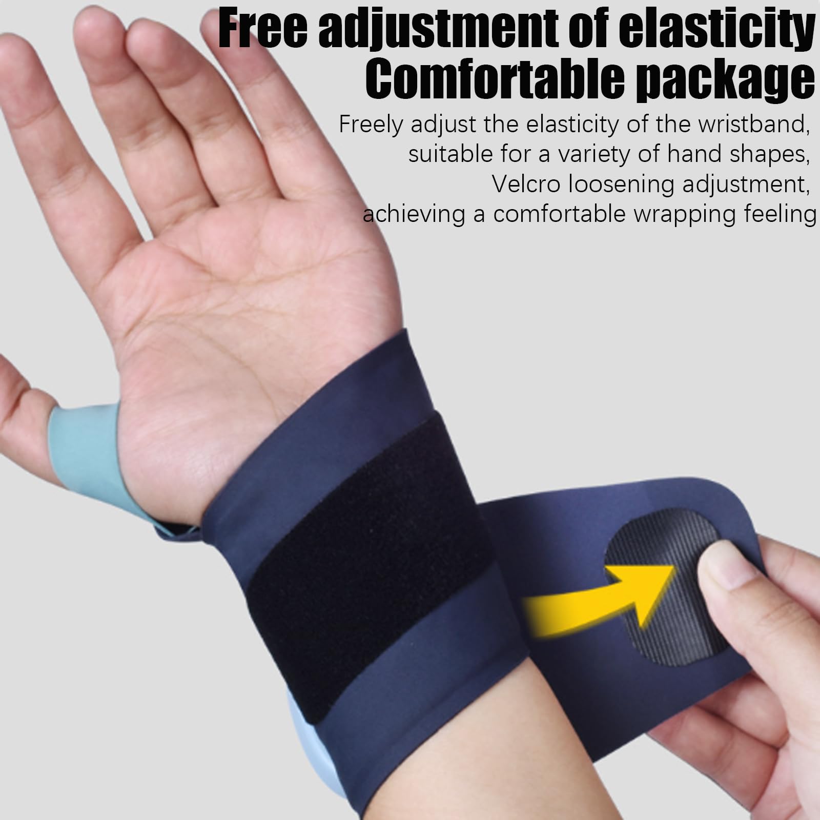 XoTiq Masajeador eléctrico de Manos, Protector de muñeca de presión de Calor inalámbrico, con Tres configuraciones de Calor Ajustables, Nueve Combinaciones de Modo y un Masaje cronometrado