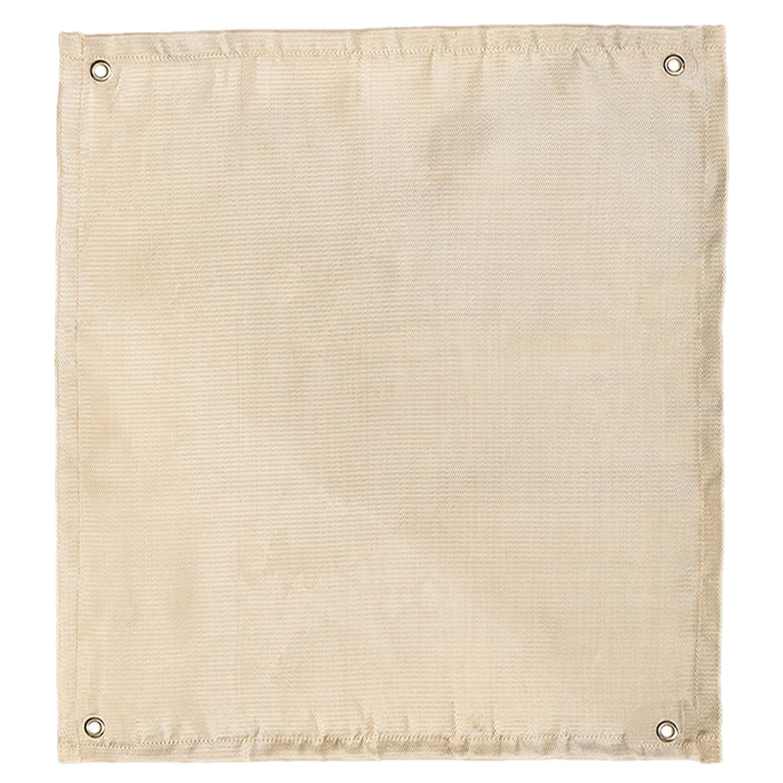 Telo Antifiamma 80x90 Cm in Fibra di Vetro per Campeggio | Bbq e Picnic, Portatile e Resistente al Calore, Adatto a Uso Esterno e Copertura Termica