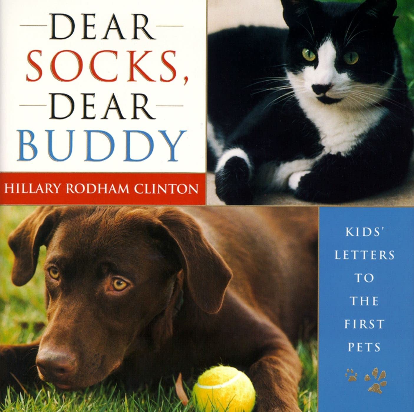 Dear Socks, Dear Buddy: Kids' Letters to the First Pets