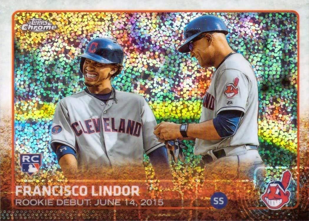 2015 Topps Chrome Update Baseball Card Complete Set 50 Cards Lindor Rookie