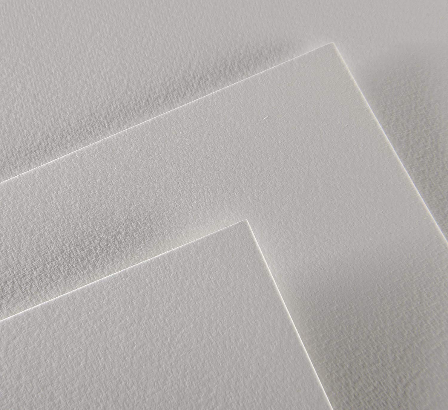 Pack 4 – 4-seitig verleimter Block, 40 x 50 cm, 12 Blatt, Canson Montval, feine Körnung 300 g