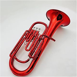 Student Brass Trumpet B Flat 3-key Tenor Horn Trumpet Brass Instrument Professional Student Trumpet