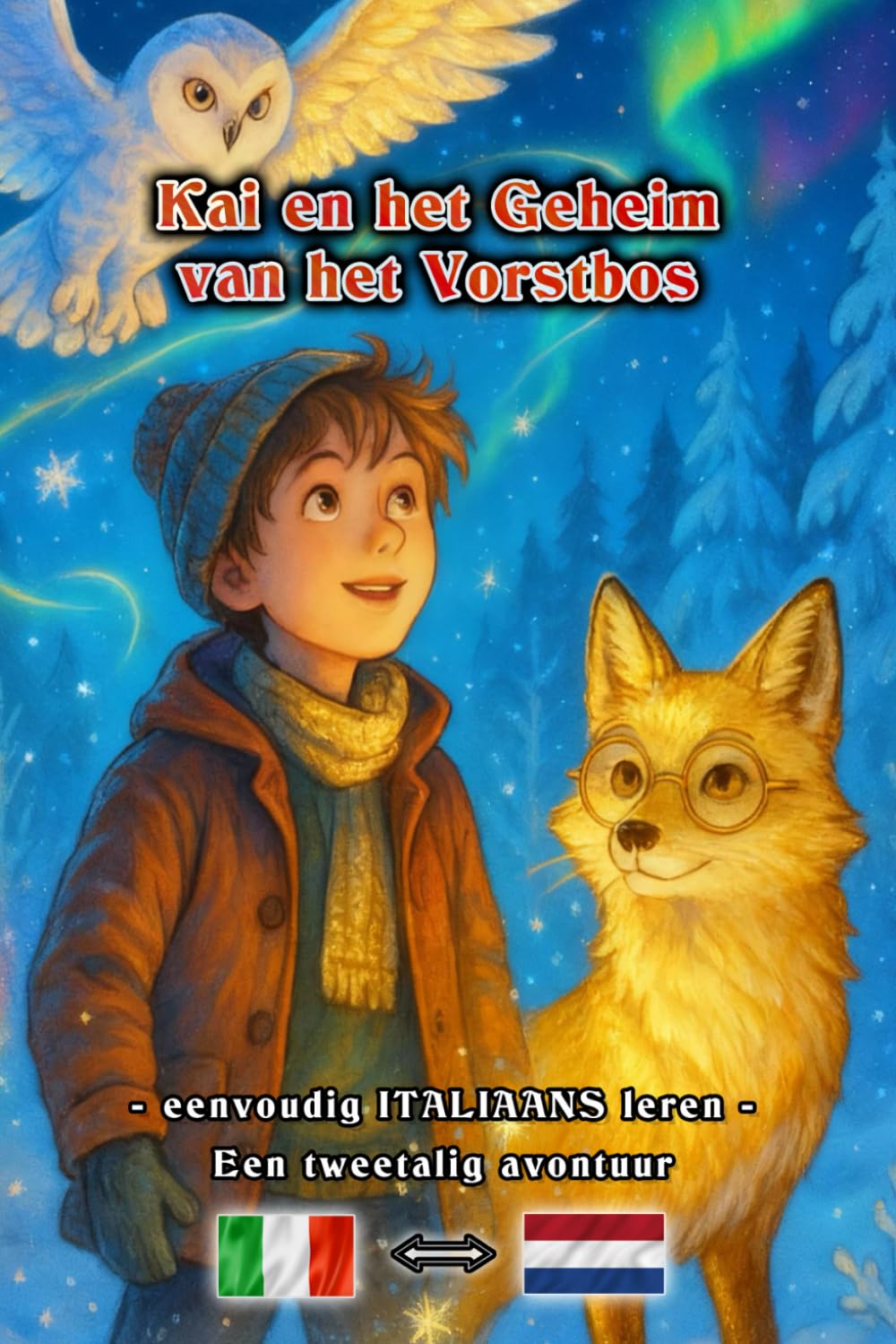 Kai en het Geheim van het Vorstbos - Avonturenboek | eenvoudig ITALIAANS leren | Een tweetalig avontuur voor jong en oud | Italiaans - Nederlands