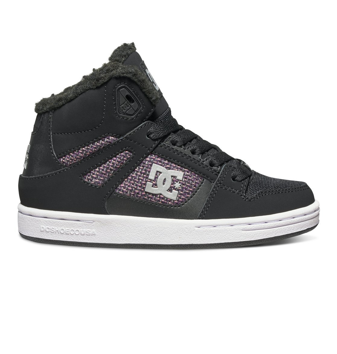 Baskets mode garçon DC Shoes Rebound Wnt pour pieds au chaud