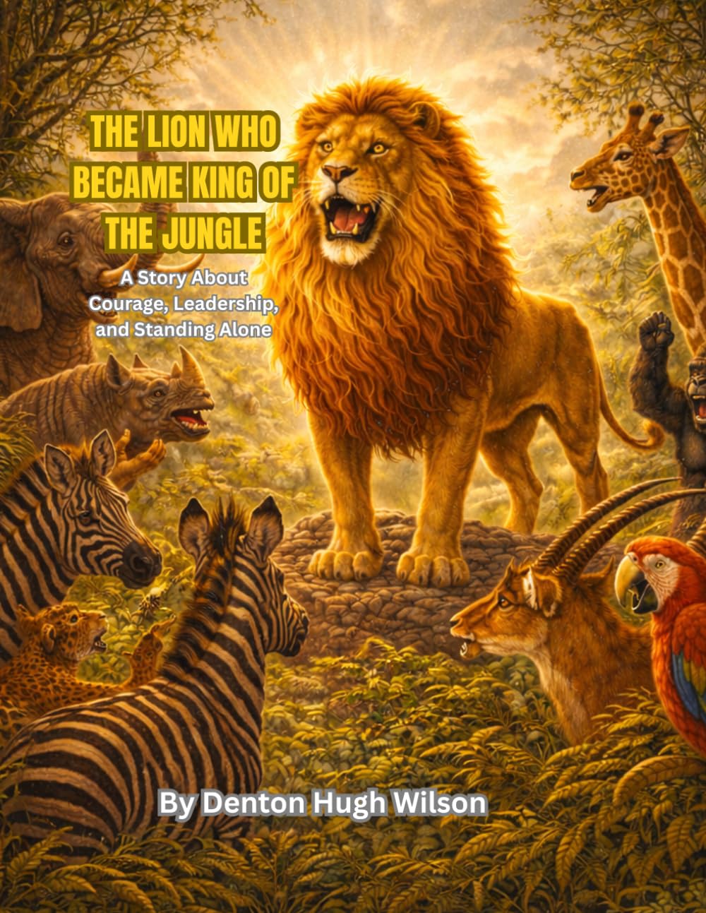 The Lion Who Became King of the Jungle: A Story About Courage, Leadership and Standing Alone