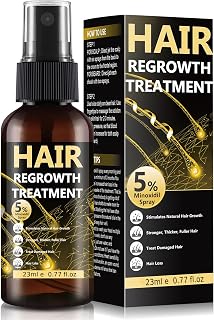 5% Minoxidil Spray for Women & Men, Hair Growth and Regrowth Treatment Serum, Extra Strength Topical Solution for Thinning Hair