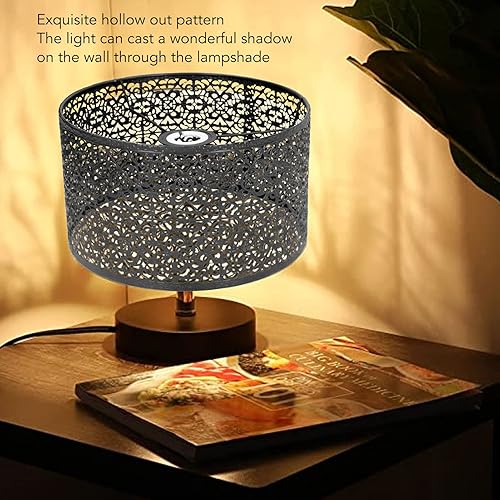 Miniatura 2 de Pantalla de lámpara ahueca hacia fuera pantalla de metal E27 E14 Soporte de lámpara buena disipación de calor exquisita cubierta de lámpara para