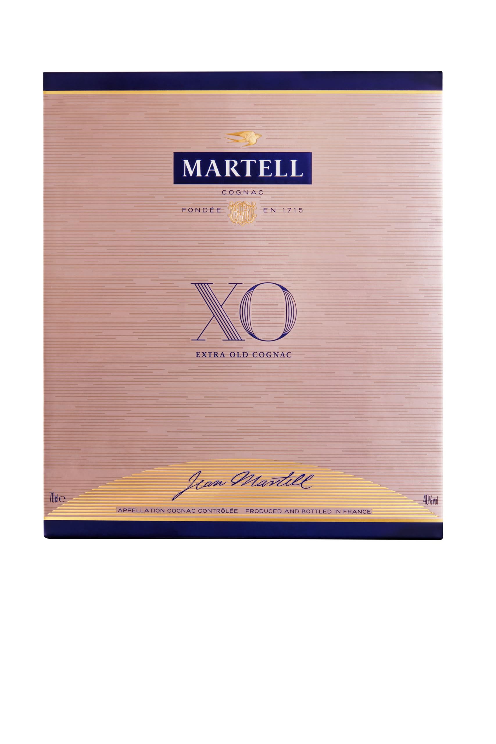 Martell XO Extra Old Cognac 0,7 l – Fruchtiger Cognac als Geschenk