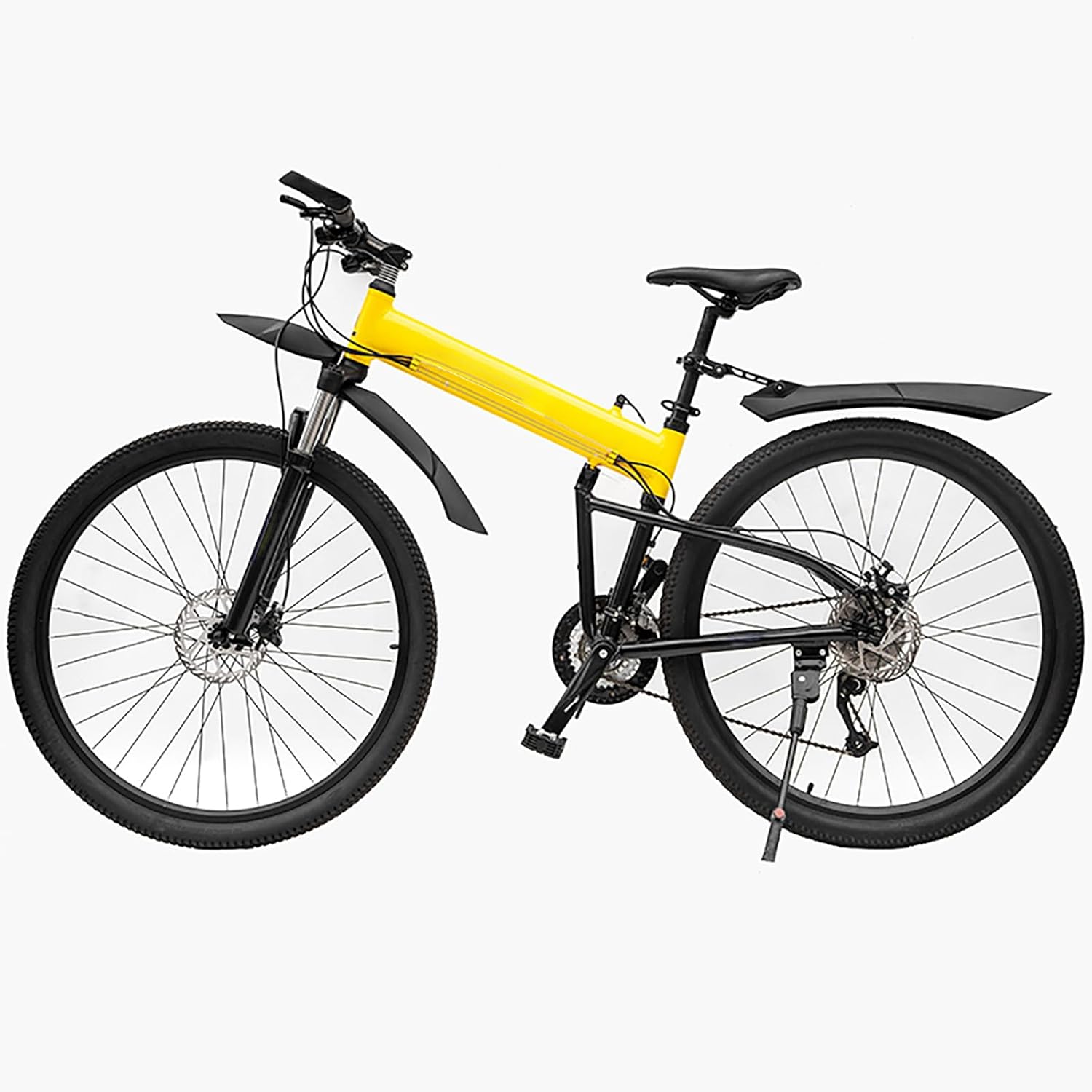 Bike Fender for Diamondback Bicycles Haanjenn Tero Bicycles Haanjo 2, Adjustable Bike Mudguard, Bike Front Rear Fenders, Splash Resistant Bicycle Fender Easy Installation Bicycle Mudflaps