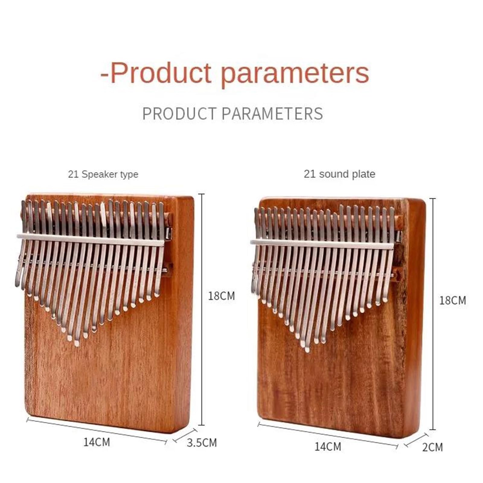 Fortepian Na Kciuk 17/21 Klawiszy Kalimba Instrument Klawiszowy Drewno Kalimbas Profesjonalne Akcesoria Do Instrumentów Muzycznych Początkujący Pianino Palcowe(17 keys1)