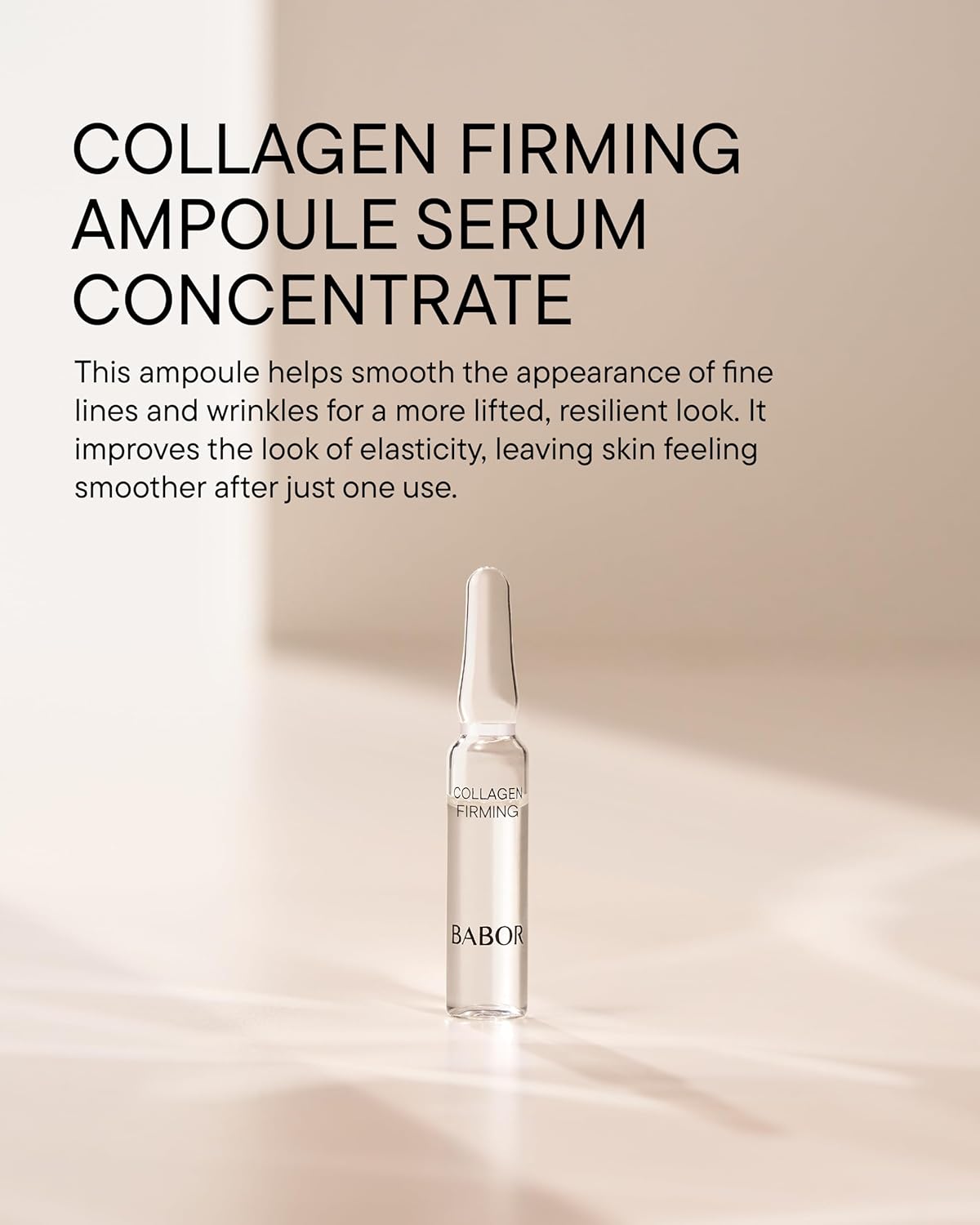 BABOR Collagen Firming Ampoule Concentrate, Collagen Skincare Capsule, Anti Aging Serum, Increase Elasticity, Firming and Lifting 7 Day Treatment - Image 3