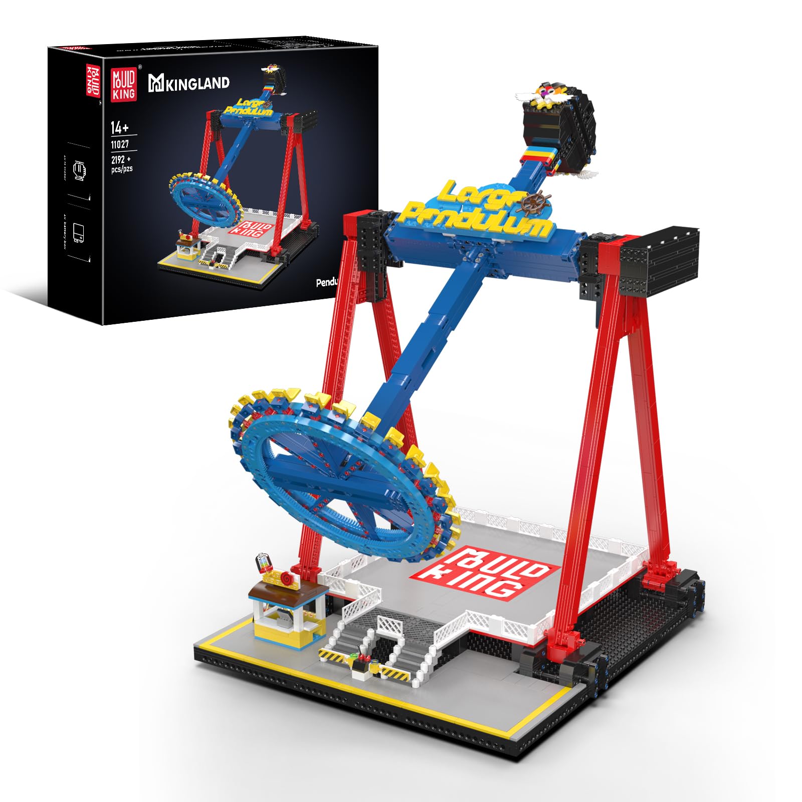 Mould King Motorized Pendulum Ride Building Blocks Set for Adults