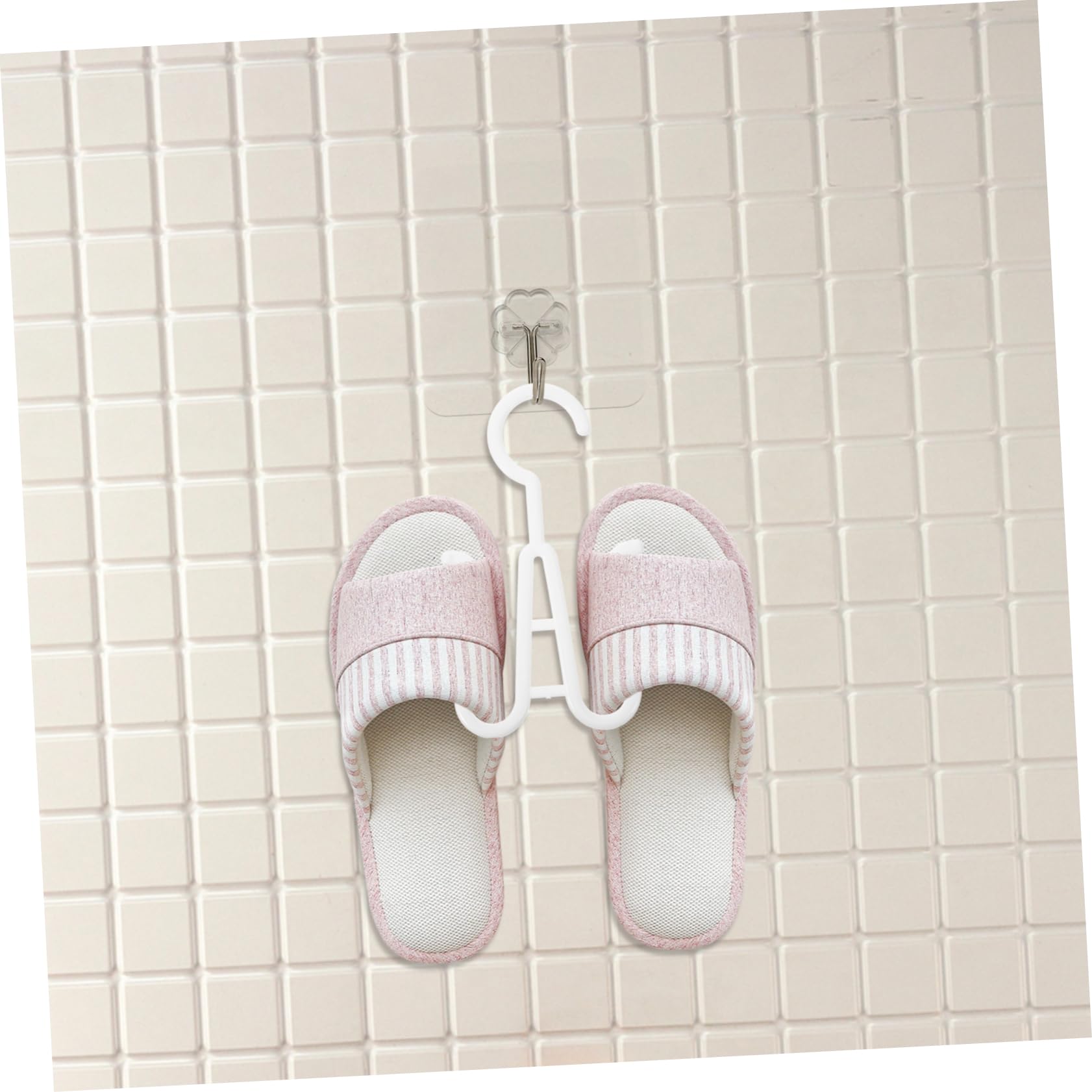 JECOMPRIS 5sets 10pcs Sturdy Hanging Shoe Hooks Boot and Slipper Organizer for Home Store Saving Design for Drying Shoes and Socks 10pcs*5