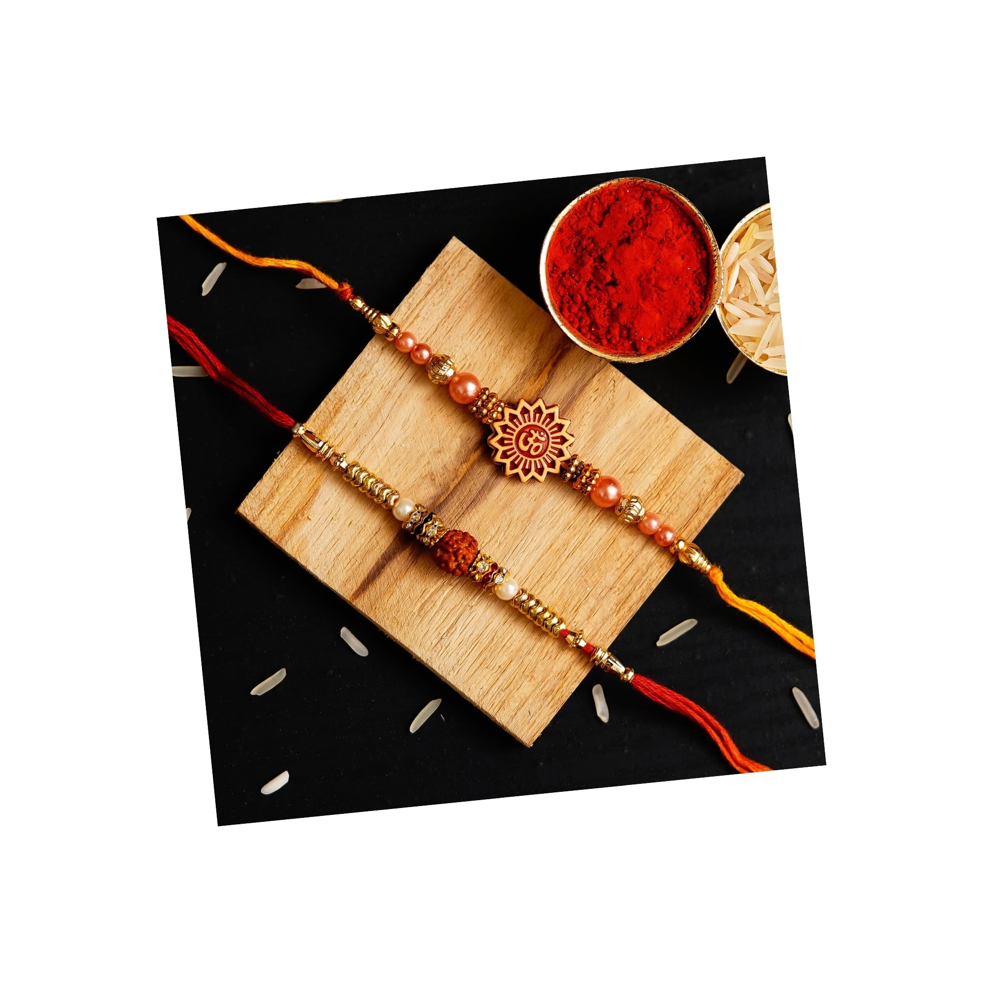 See full amazon price history chart for eCraftIndia Set of 2 Om & Rudraksha Rakhis with Roli Pack - Rakhi for Brother, Bhaiya, Bhai eCraftIndia Set of 2 Om & Rudraksha Rakhis with Roli Pack - Rakhi for Brother, Bhaiya, Bhai (B0B5PC8ML4) Amazon Price History, Amazon Price Tracker