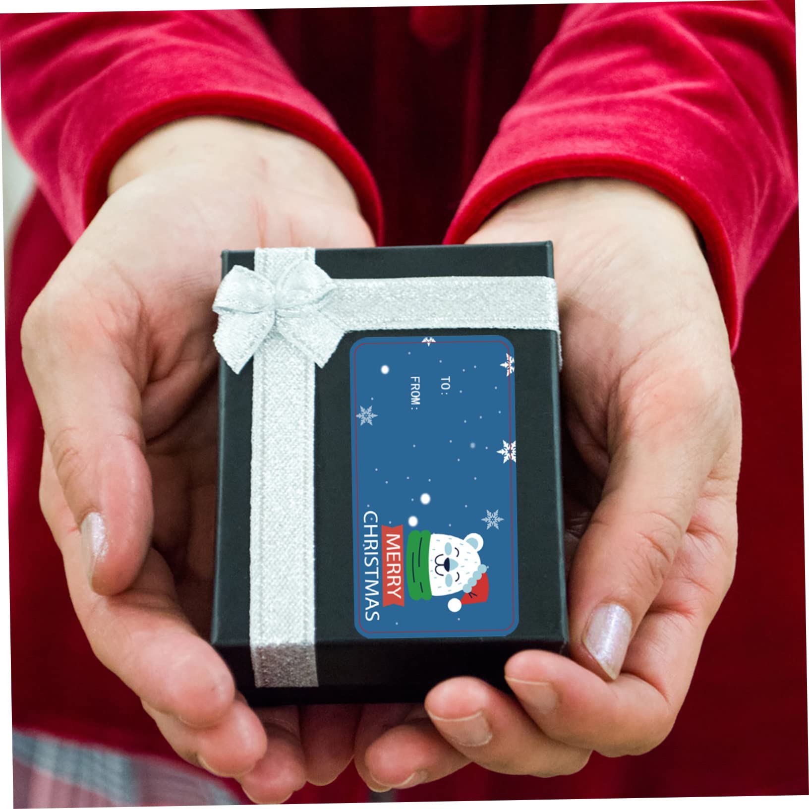 NUOBESTY 3 Set Etichetta Etichette Adesive Grazie Adesivi Per Feste Punto Numero Cartellini Personalizzati Etichette Personalizzata Adesivo Natalizio Adesivo Sigillo 300 Pezzi * 3
