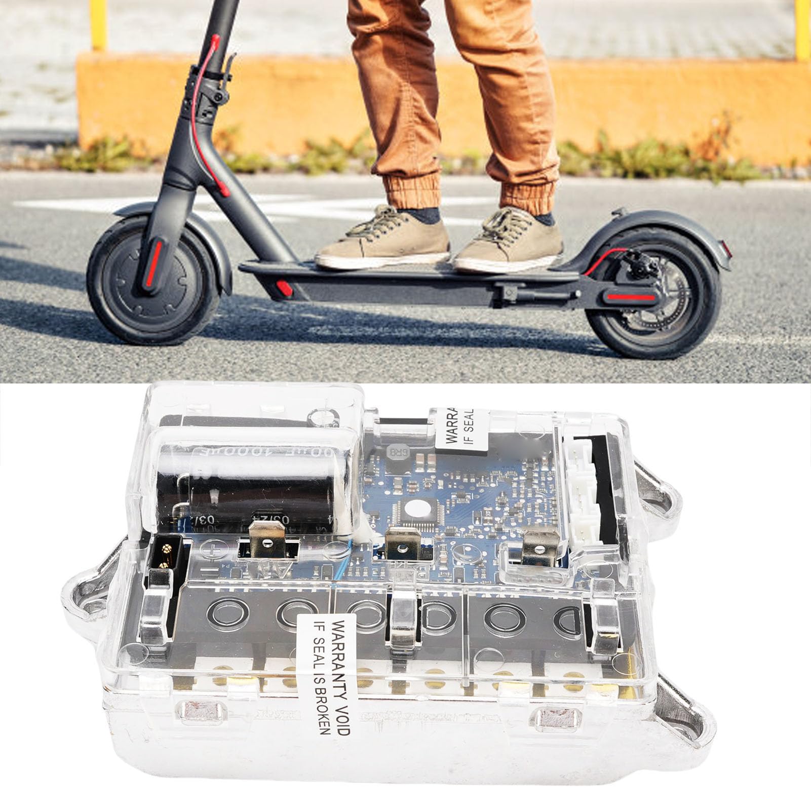 BuyWeek Controlador de Placa Base para Xiaomi M365 Pro Pro2, V3.0 de Aleación de Aluminio PCB PC para Patinete Eléctrico