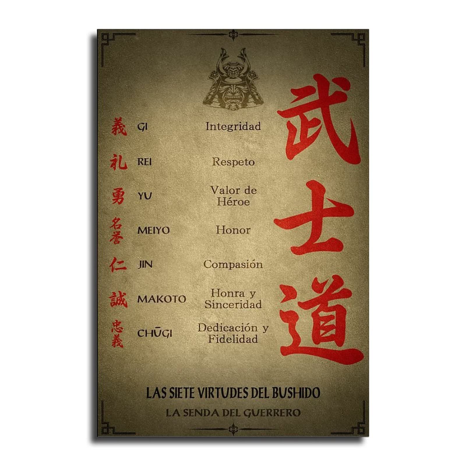 Las Virtudes Del Bushido 7 Virtudes Del Bushido Por Jerry En Twin