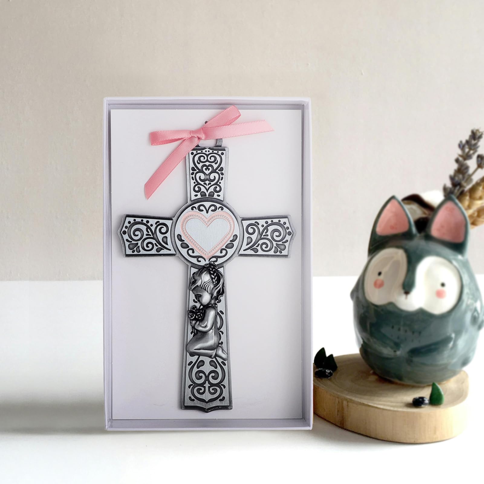 Croce per battesimo personalizzata, regalo per battesimo del bambino, regalo per battesimo, dedica personalizzata per bambino, regalo per battesimo personalizzato, croce per la cresima - Italia