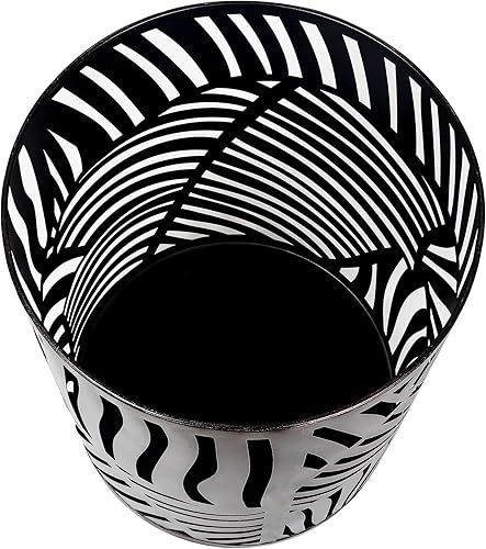 Miniatura 8 de Joveco Juego de 2 mesas de acento de metal mesa de centro anidada moderna mesa auxiliar mesas auxiliares decorativas taburetes de noche para sala de