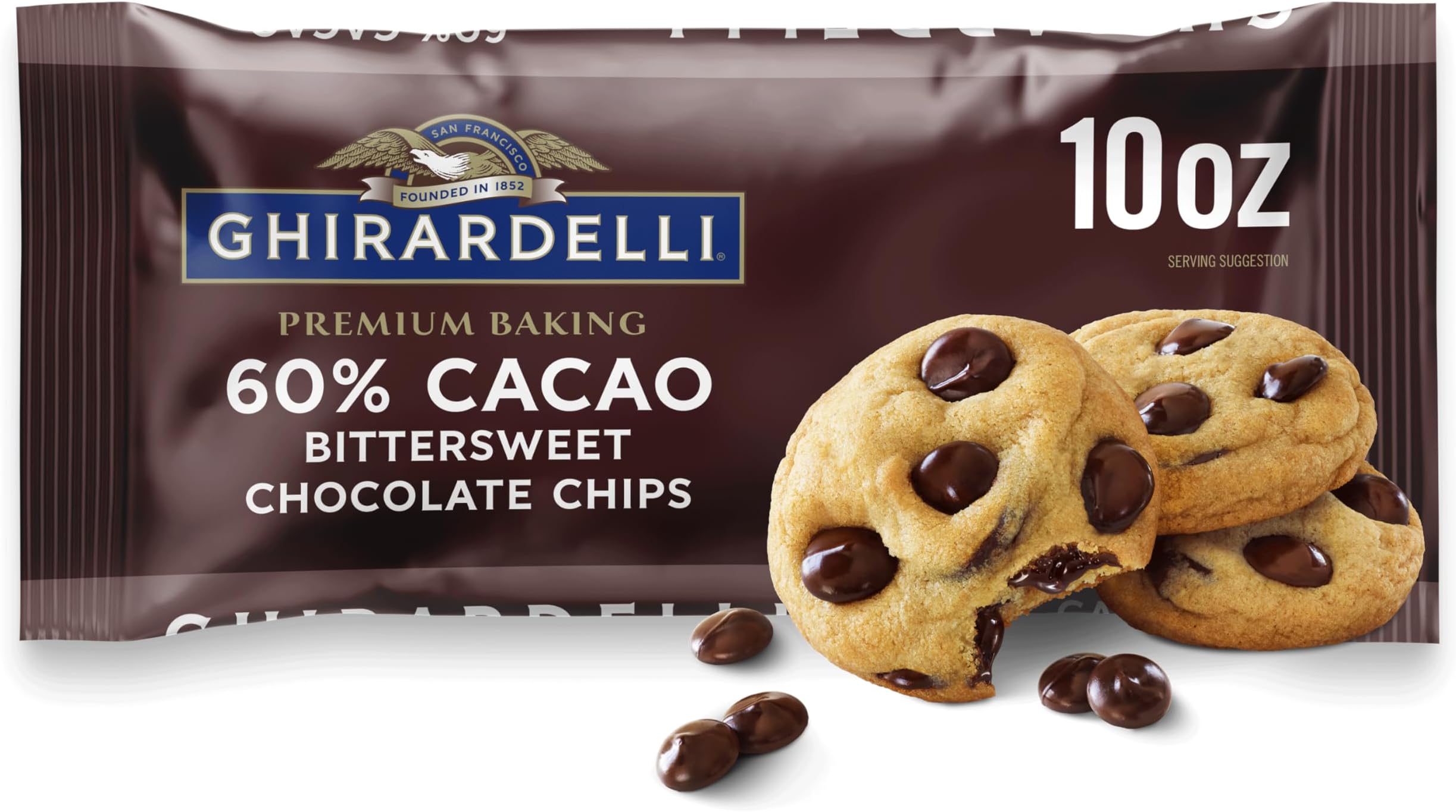 Ghirardelli Premium Baking 60% Cacao Bittersweet Chocolate Chips