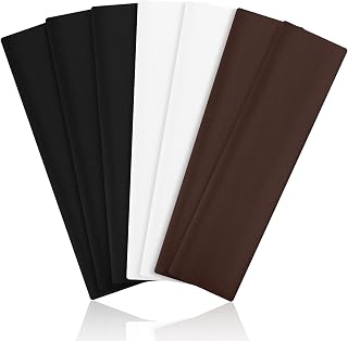 Headband Women Sport, 7 Pieces Thin Elastic Hairbands with Non Slip Back, Soft Hair Bands for Yoga Fitness Running