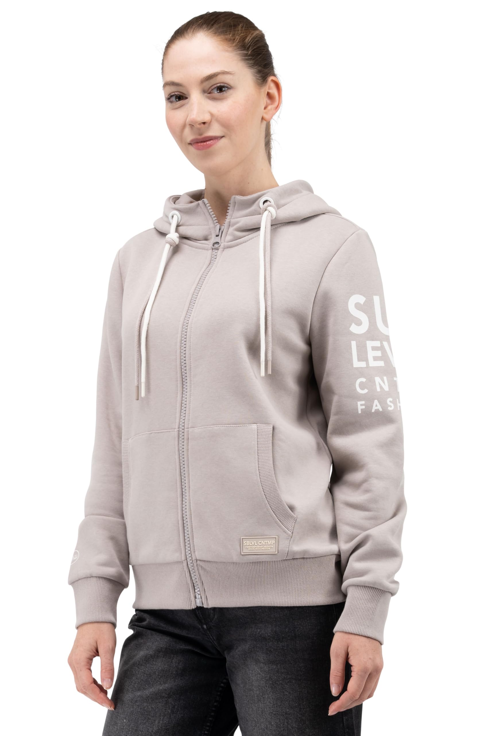 Sublevel Damen Kapuzenpullover Hoodie Kapuzenpullover Kapuzensweater Sweatshirt Kapuzenjacke Hoody