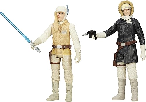 Star Wars Juego de figuras de la serie Mission (Luke Skywalker y Han Solo)