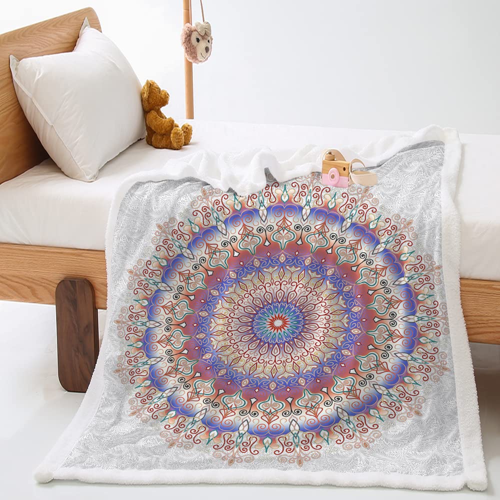 Highdi Coperta Pile con Nappe, 3D Invernale Coperta in Flanella