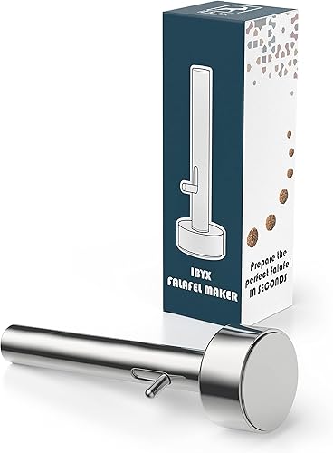 Miniatura 3 de IBYX Falafel y albóndigas - Cuchara para hacer albóndigas  Herramienta para albóndigas y falafel de acero inoxidable apta para alimentos y no