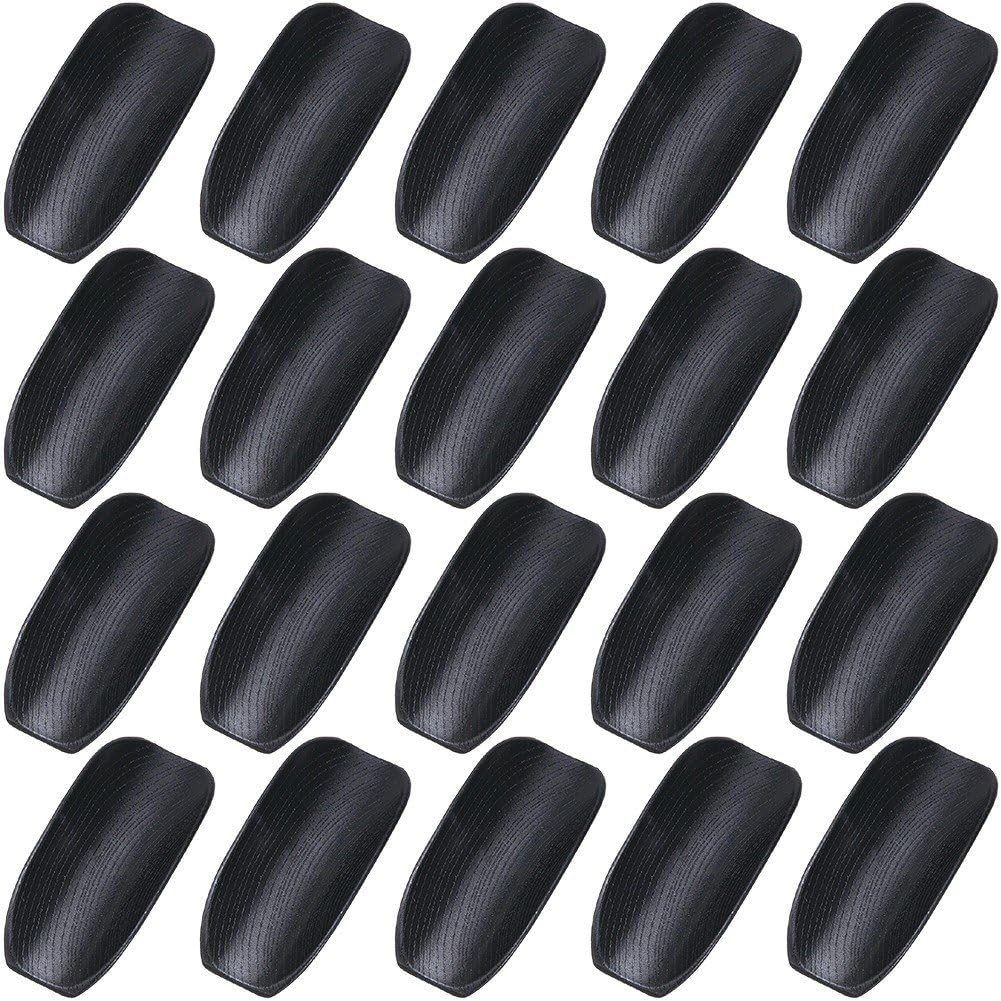 Porte-serviettes de salle de bain design grain de bois, grand lot de 20 pièces