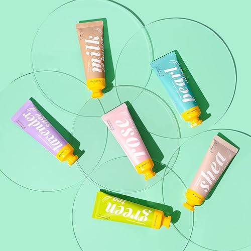 Miniatura 4 de Pearl Glow - Juego de loción de manteca de karité de 1.5 onzas, paquete de 6, loción calmante de manteca de karité de aloe para piel seca, crema de