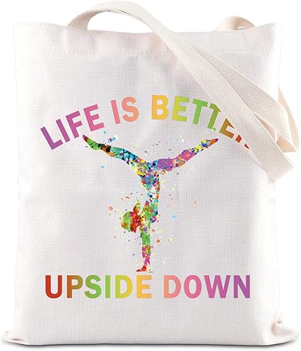 FOTAP Gymnast - Bolsa de cosméticos para gimnasia regalo inspirador para amantes de la gimnasia regalo para niñas bolsa de viaje bolsa de gimnasia