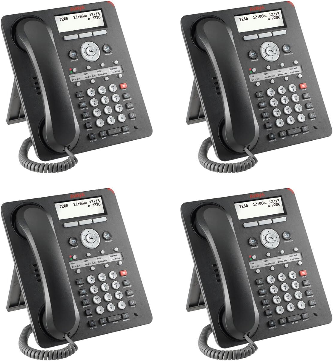AVAYA 1608-I ICON IP PHONE (700510907) (4-PACK) NEW