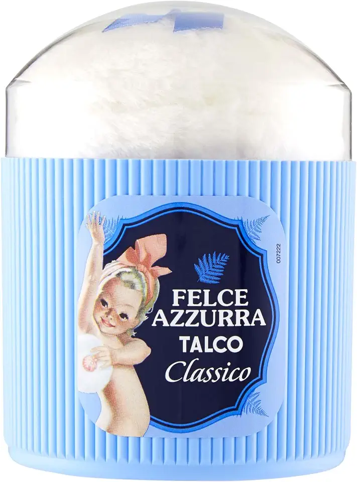 Felce Azzurra Paglieri Körperpuder mit Quaste, 250 gr