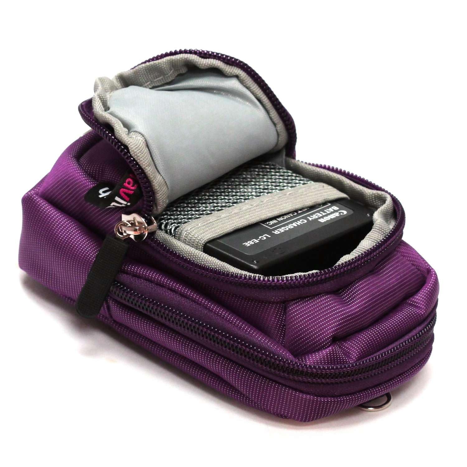 Navitech Purple Compact Camera Case Compatible with Kodak Pixpro WPZ2 Rugged Waterproof Camera