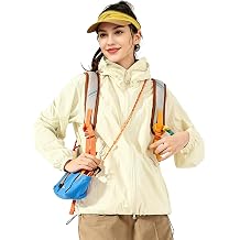 Velius Womens UPF 50+ Hoodie Pockets UV Sun Protection SPF Long Sleeve Light weight Shirt Jacket for Women Hiking Outdoor