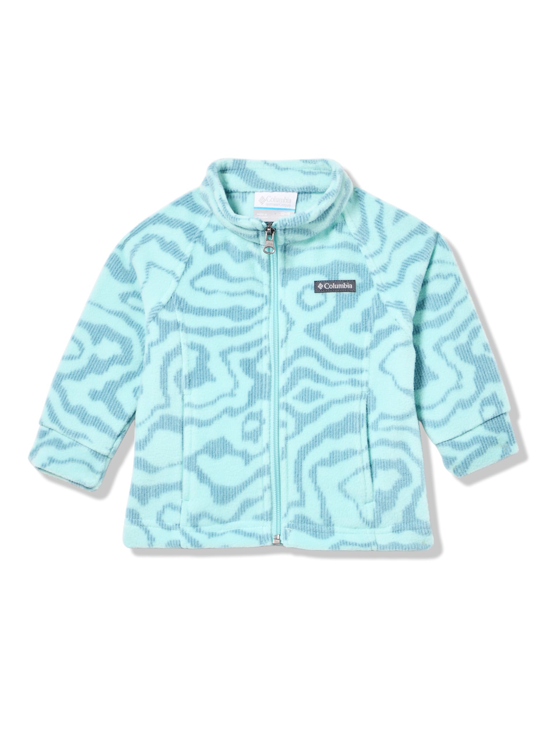 Columbia Youth Girls Benton Springs II Printed Fleece Jacket
