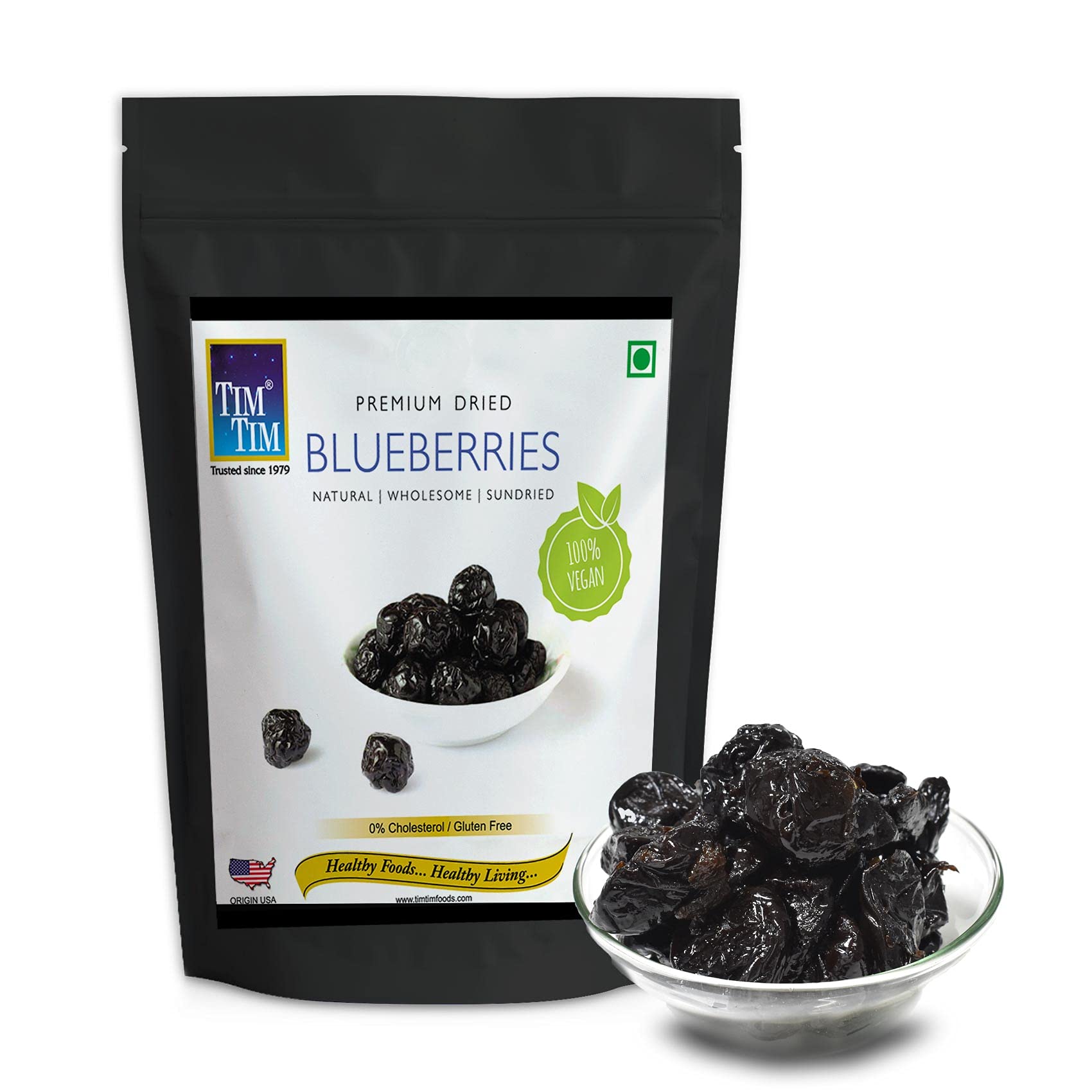 TIM TIM Premium Dried Blueberries 500gm (B07J5PXDW1) Amazon Price History, Amazon Price Tracker