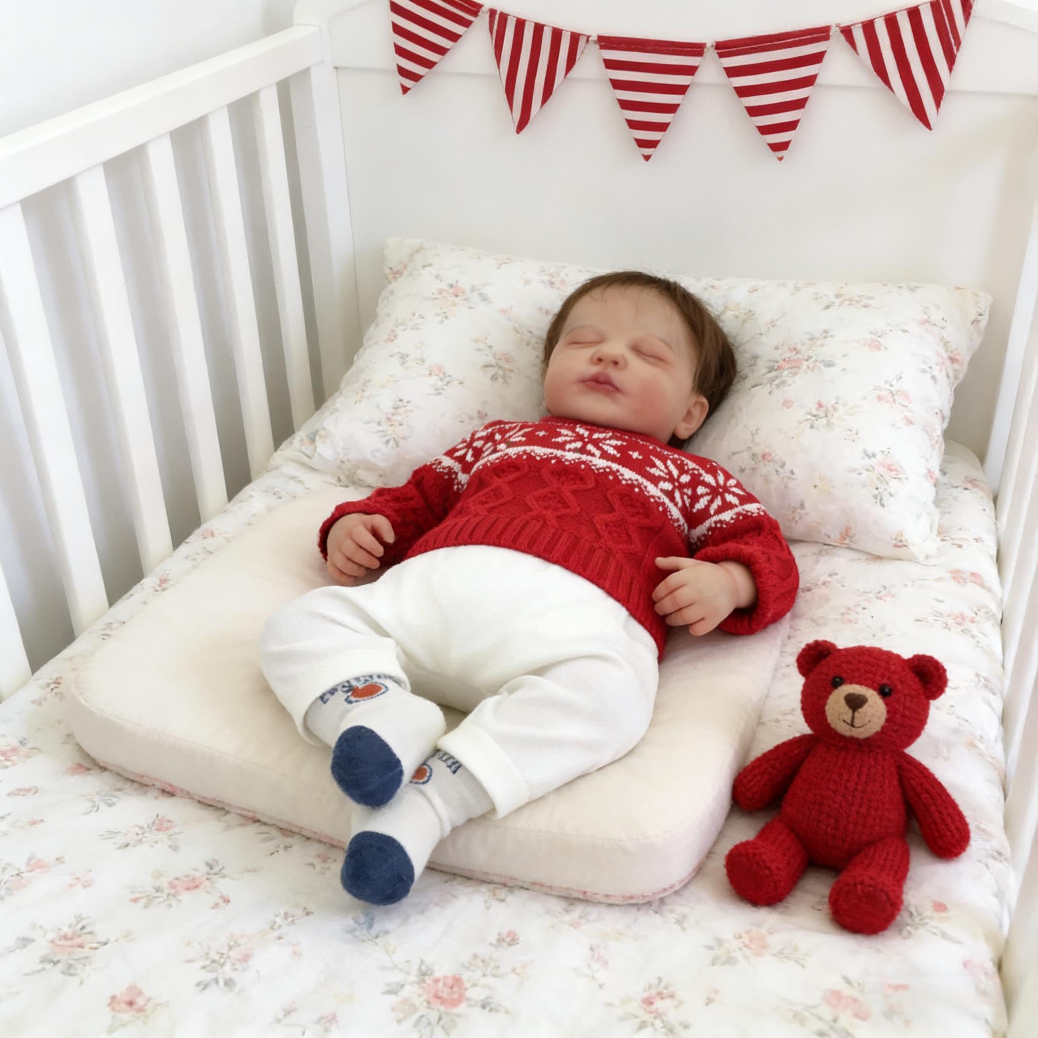 Realistyczne lalki Reborn Baby Dolls silikonowe na całe ciało 50 cm prawdziwe życie lalka bobas anatomicznie poprawna dziewczyna realistyczna noworodek lalka niemowlę miękki winyl silikonowy