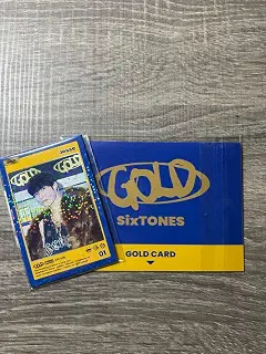 sixtones gold トレカ