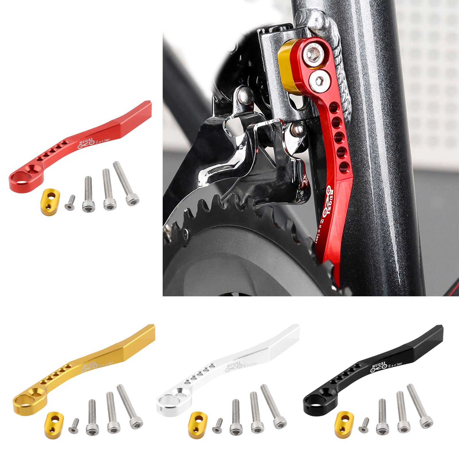 Bicycle Chain Bike Chain Catcher - Aluminum Anti-Drop Stabilizer For Road  Bikes (Fits 39T-53T Chainrings) Bike Frame Protector