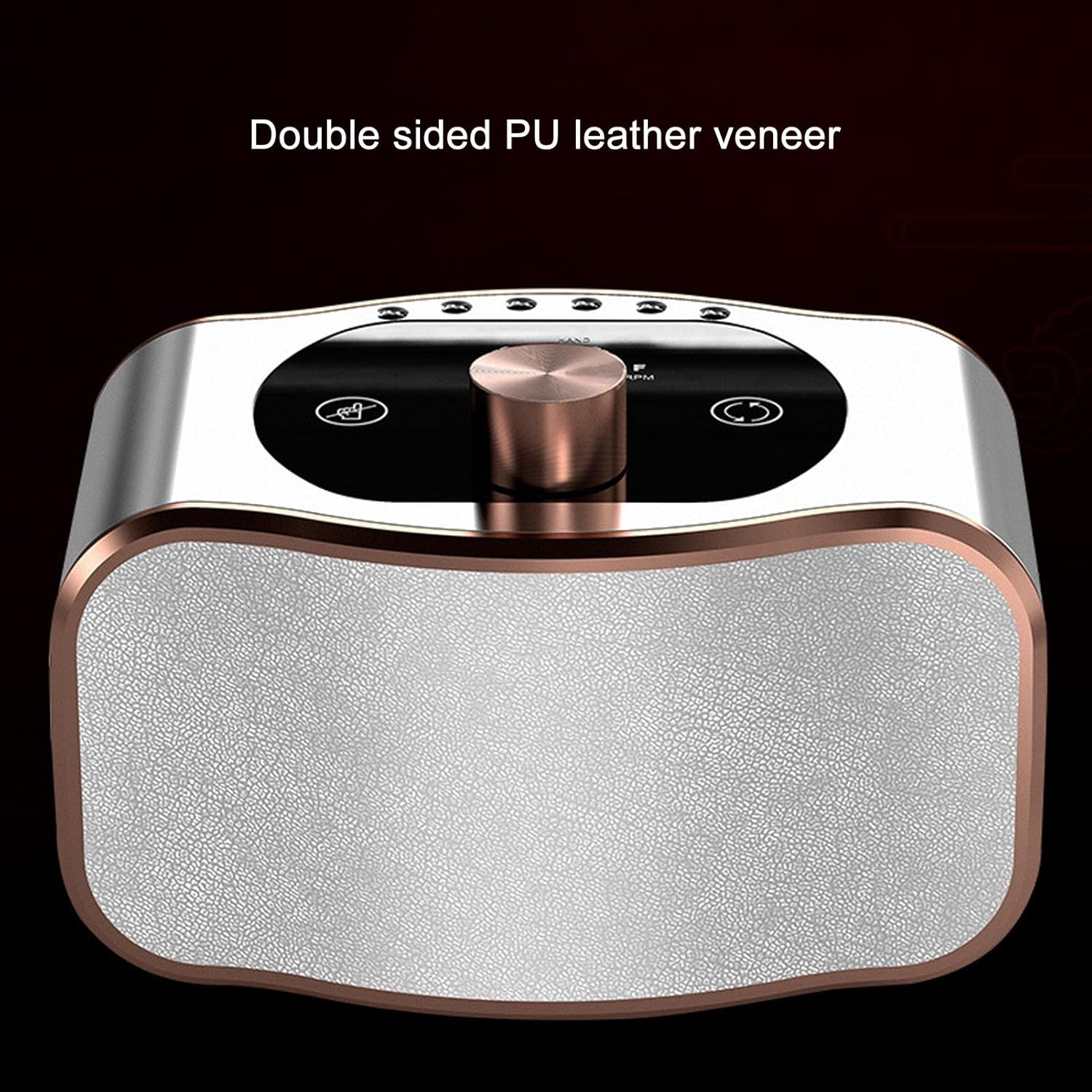 Nail Drill Machine for Acrylic Nails, 35000rpm PU Leather Nail Grinder Machine, Manicure Pedicure and Polishing Shape Tools