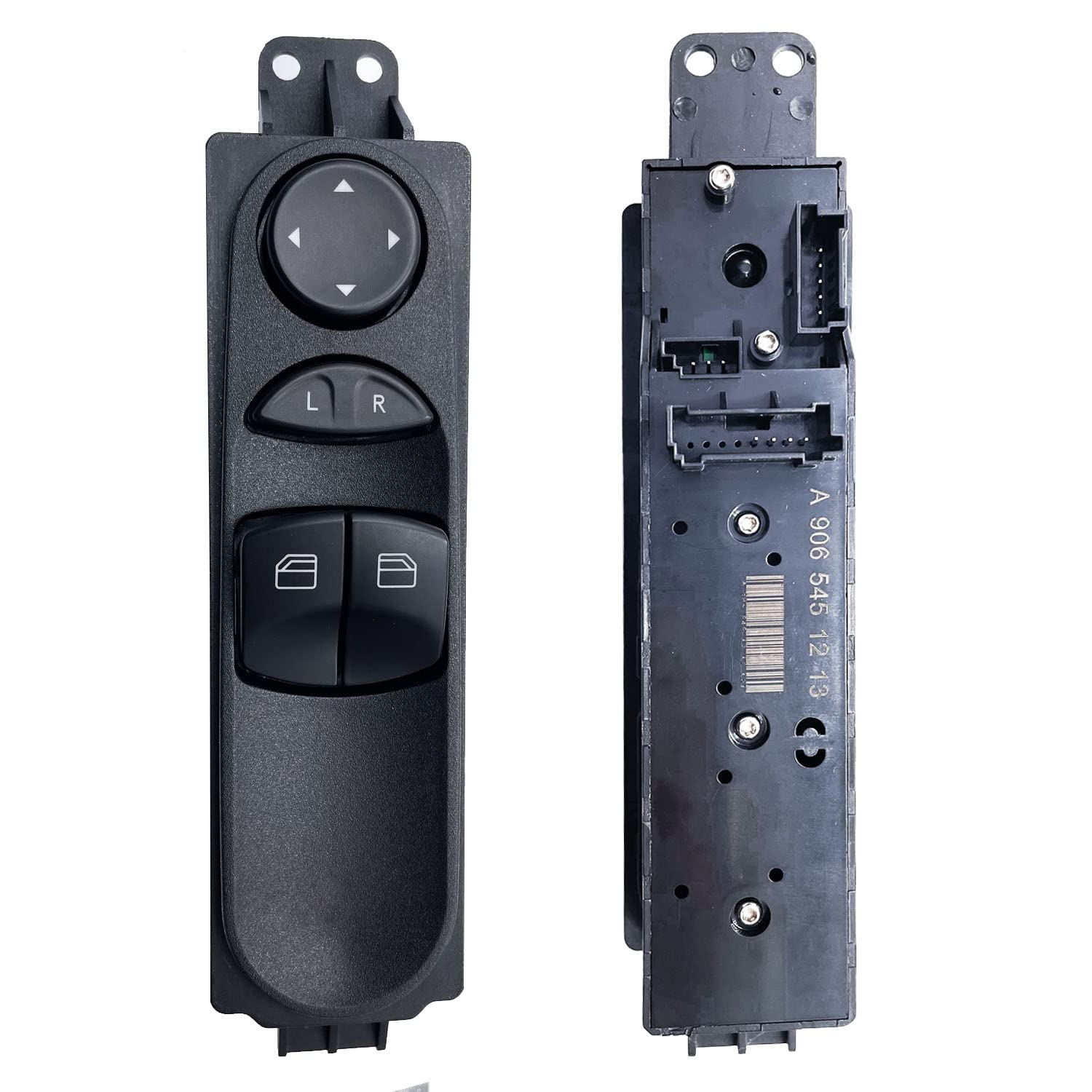Power Master Window Switch Replacement A9065451213 for Dodge Mercedes-Benz Sprinter 2500 3500 (Front Left Driver Side)