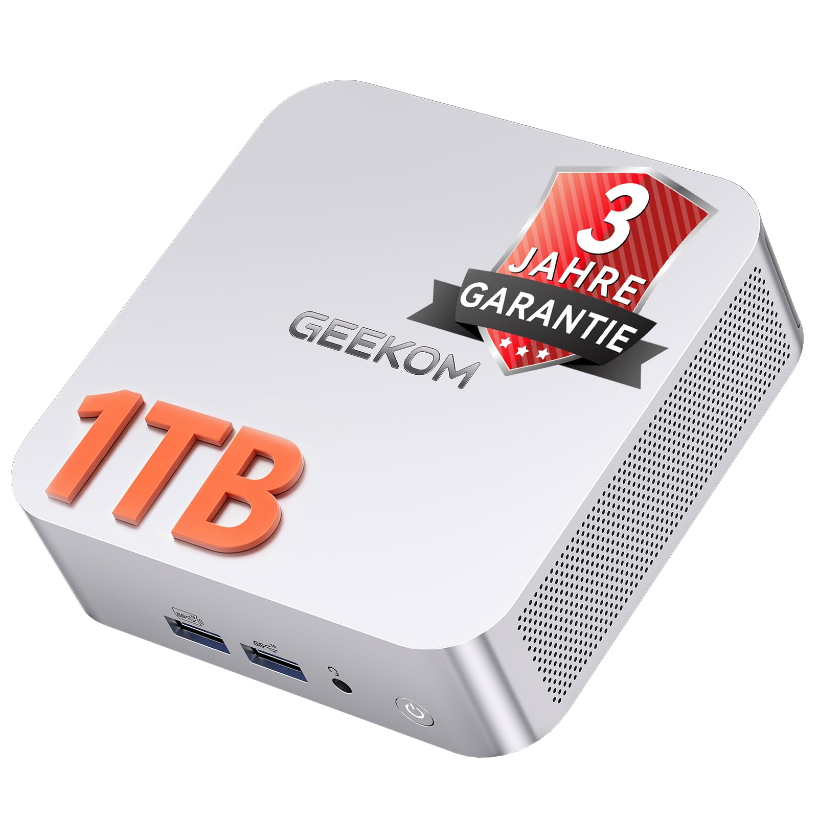 GEEKOM A7 Mini PC mit AMD Ryzen 5 7535HS, 1T SSD&16GB DDR5