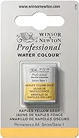 AQUARELA W&N PROF PASTILHA NAPLES YELLOW DEEP 0101425