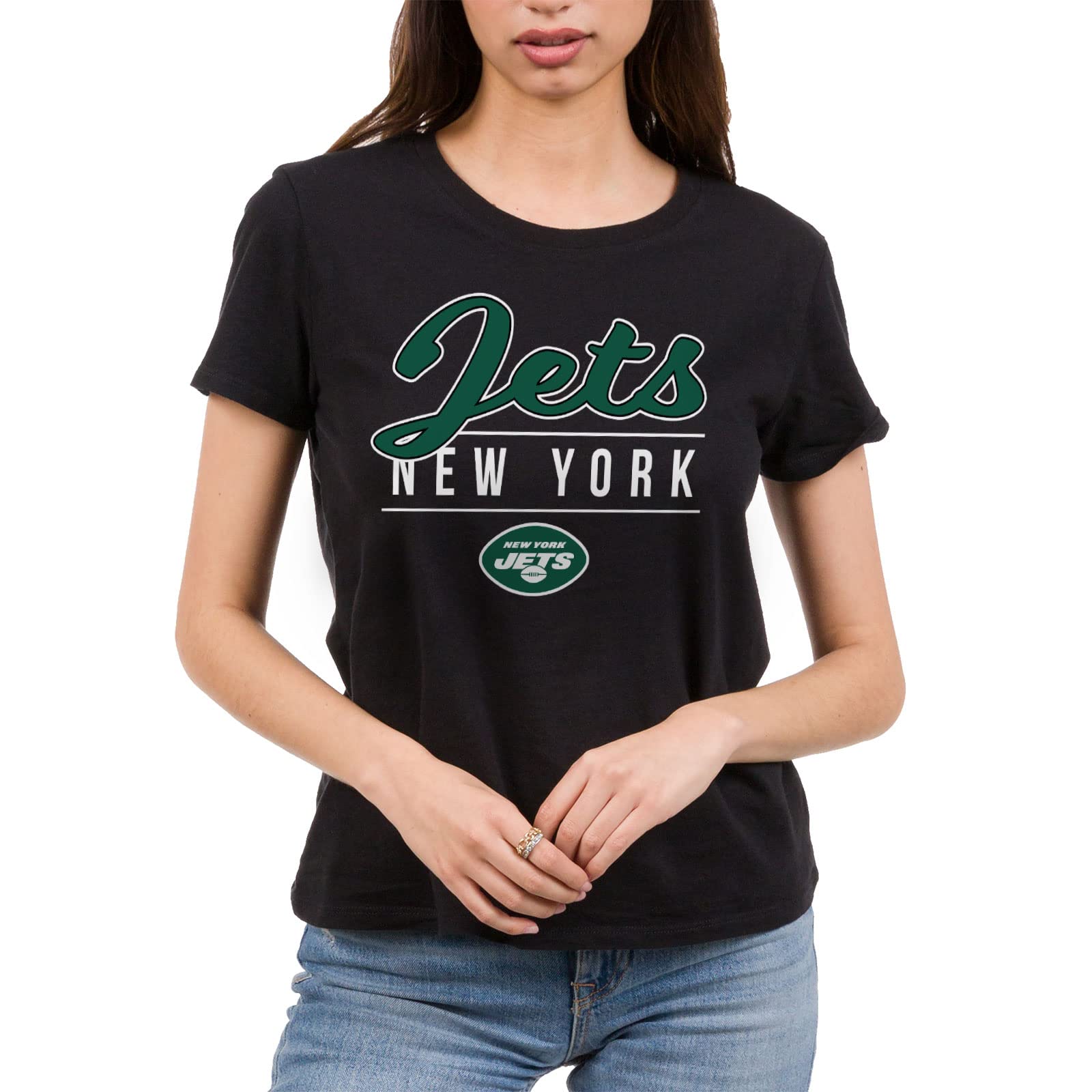 Junk Food Clothing x NFL - Women's Fan Favorite Short Sleeve T-Shirt - Officially Licensed Apparel