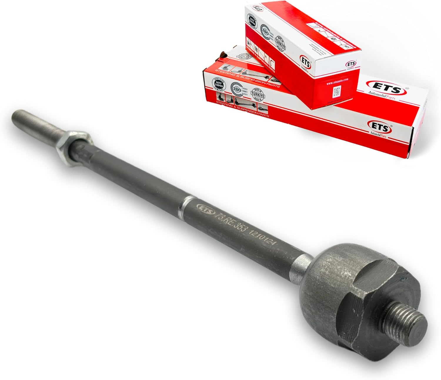 ETS 4Pc Inner Outer Tie Rod End Kit EV800911, ES800846 Fits 2009-2012 Ford Escape / 2009-2011 Mazda Tribute / 2009-2011 Mercury Mariner