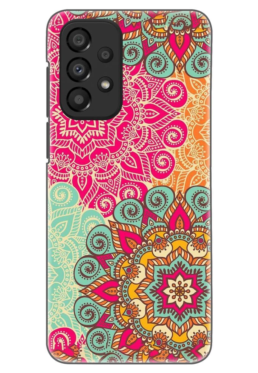 DRaX Printed Phone Back Cover case for Samsung Galaxy A33 5G Soft Cover (Design-1737)